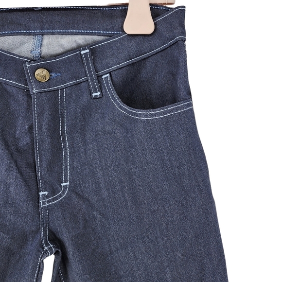 Blue Delta Men's Straight Leg Black Denim Jean - Picture 2 of 5